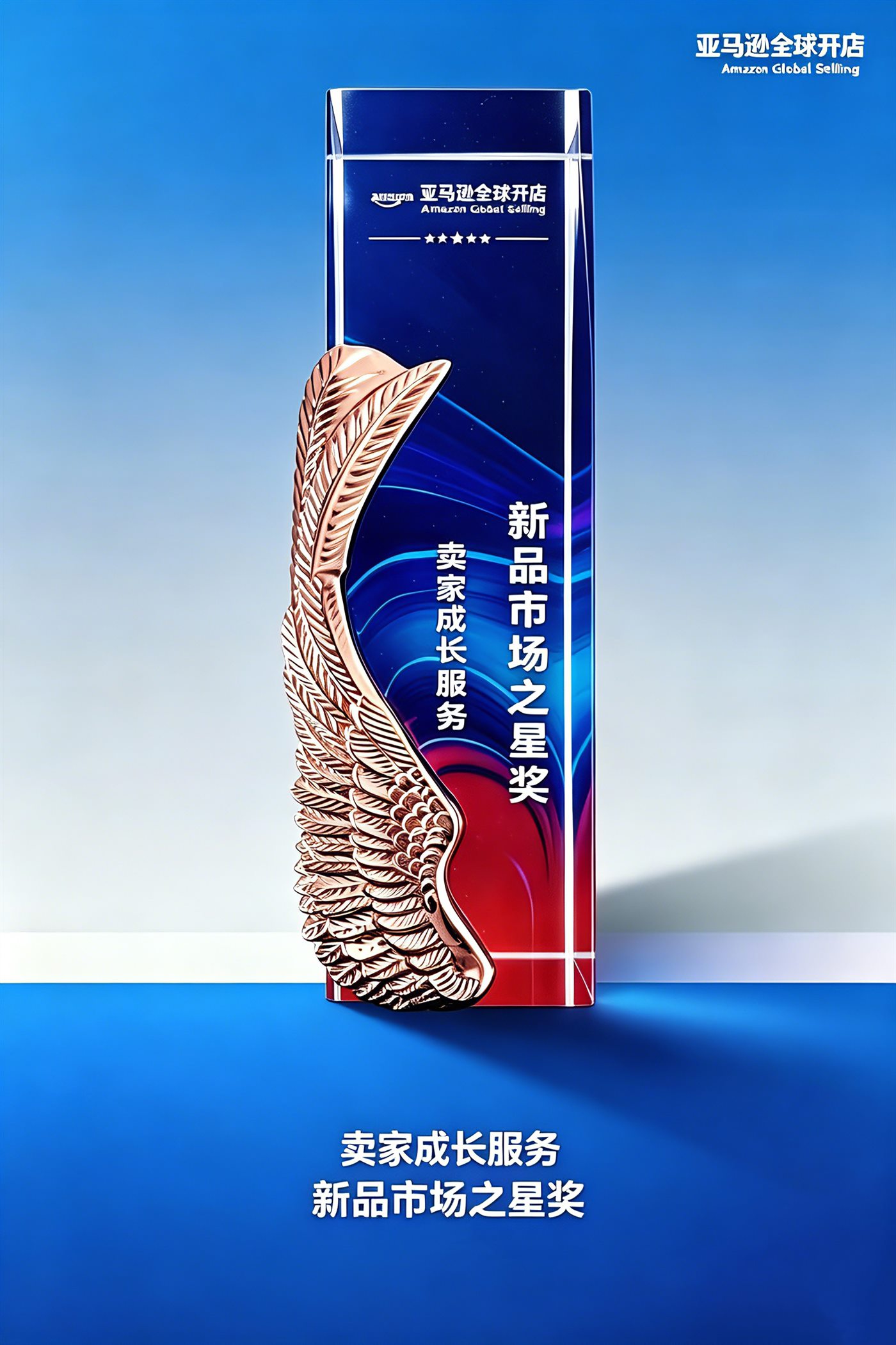 亚马逊全球开店新品市场之星奖